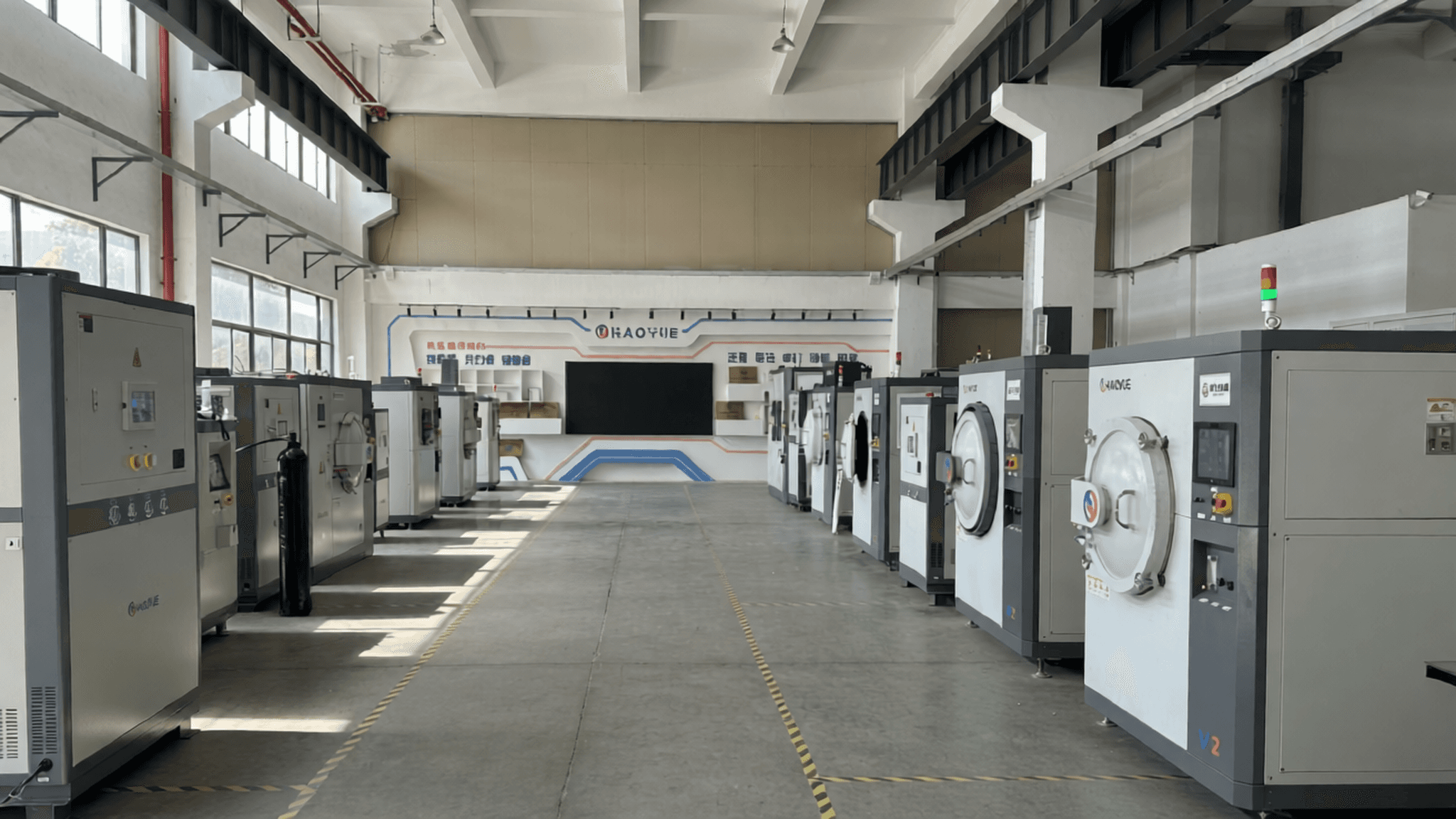 Vacuum furnace laboratory process area